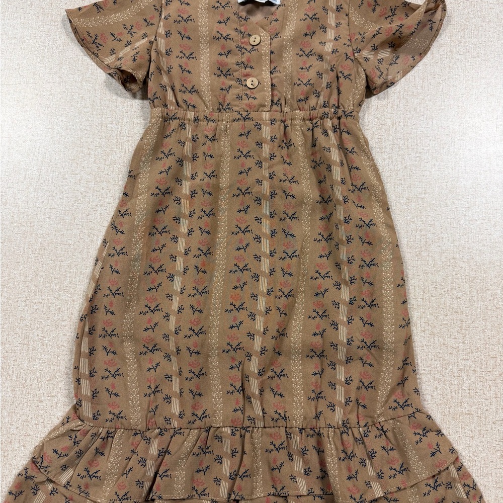 Bailey's Blossoms Flutter Sleeve Dress – Size 6–9 Months – NWT